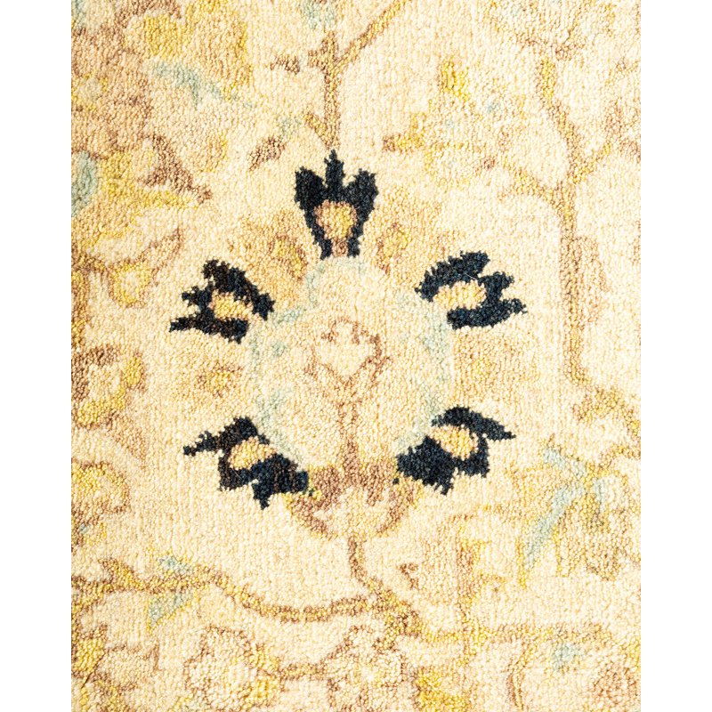 Classic One-of-a-Kind 9' 4" X 9' 6" Hand Knotted Area Rug