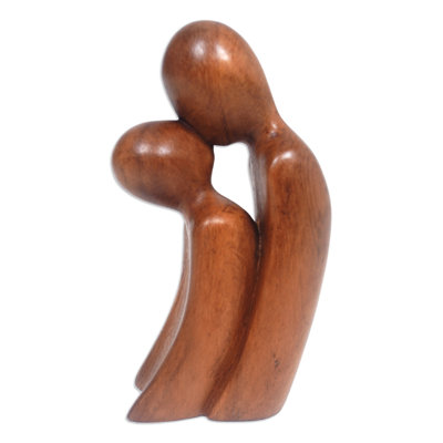 Orren Ellis Handmade A Parents Affection Wood Sculpture
