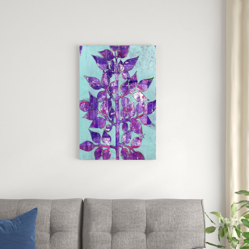 Mauve Planta II, H 30 po x l 20 po x P 1 po
