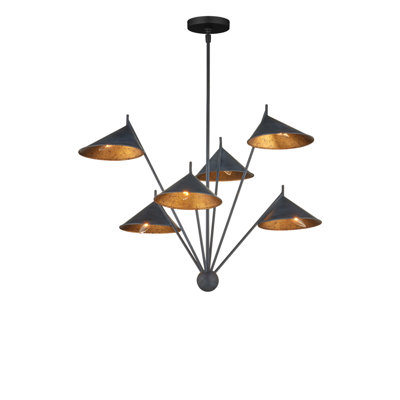 Serpa 6 - Light LED Chandelier