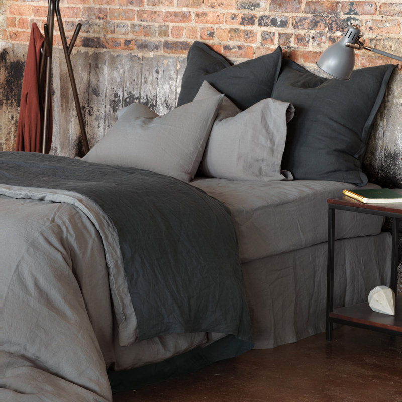 Ensemble de housse de couette en lin Shiloh