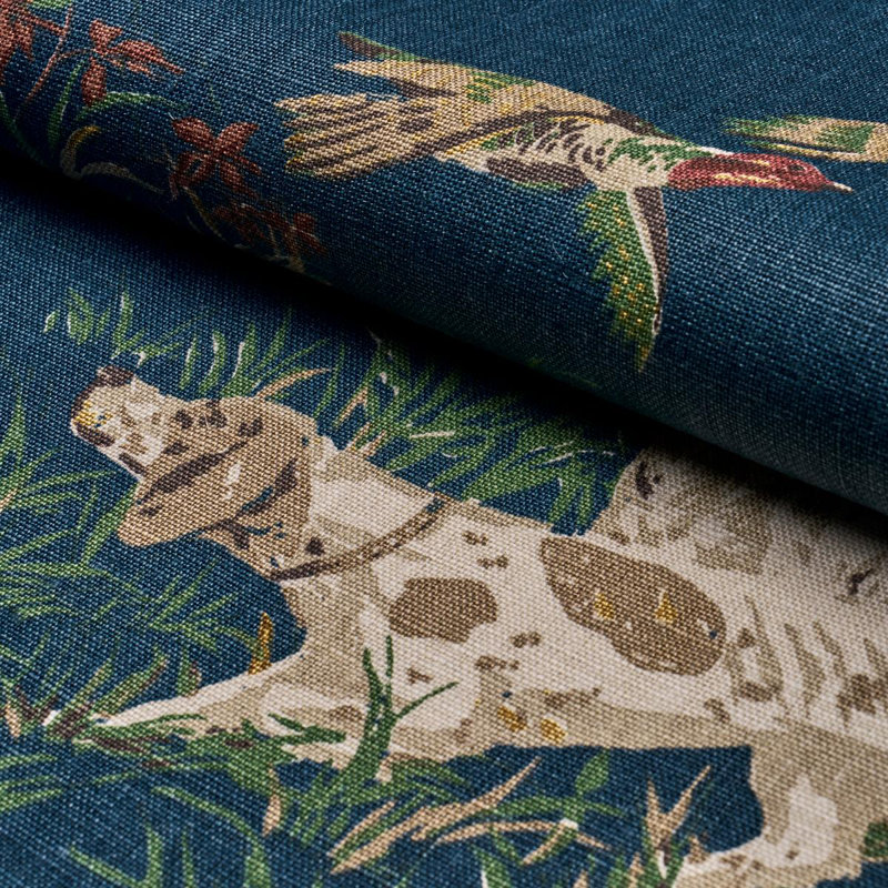 Pointers Fabric, Indigo