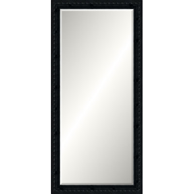 Glossy Black Gallery Mirror