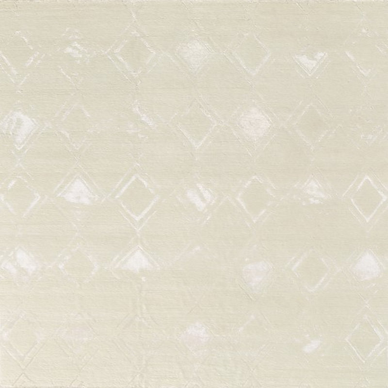 Geometric Indoor Rug, Square 4'