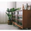 Buffet transparent avec rangement