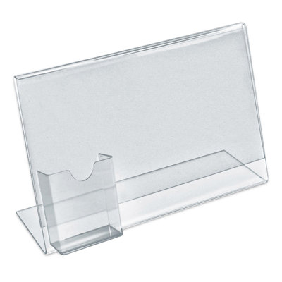 11'W x 8.5'H L-Shaped w/ Attached Tri-Fold Pocket, 10-Pack