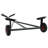 Vidaxl Grey Steel, Plastic Large Boat Trailer Rectangular Industrial