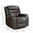1 Seat Recliner Chair, Microfiber Manual Recliner Chair with Comfortable Arms and Back Single Sofa for Living Room