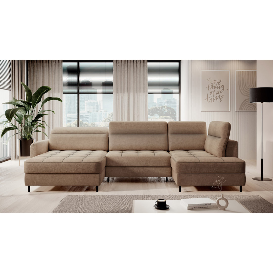 Ecksofa Meria mit Bettfunktion