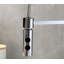 Robinet de cuisine / bar à poignée simple à grande arche avec douchette rétractable à 2 fonctions Euro - Chrome poli Euro Collection-36866003