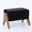 65cm Wide Rectangle Solid Colour Standard Ottoman-786322622