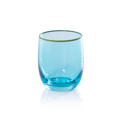 Sicilian 4-Piece Swirl Glass Tumbler Set