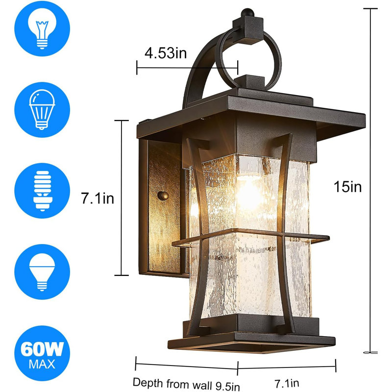 Amiia Corner Wall Light