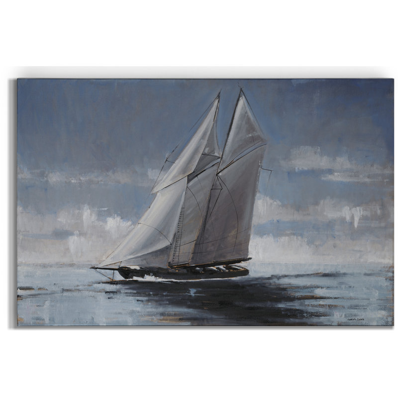 « full voile », peinture sur toile tendue, H 18 po x l 12 po x P 1 po