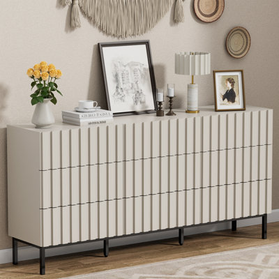 Commode double 9 tiroirs l 59,1 po