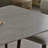 Solid Wood & Slate Table Modern Minimalist Walnut-103427881