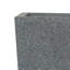 Textured Concrete Effect Tall Garden Plant Pot, Tall Planter with Drainage Holes, Grey Tall Tapered Planter-142673395