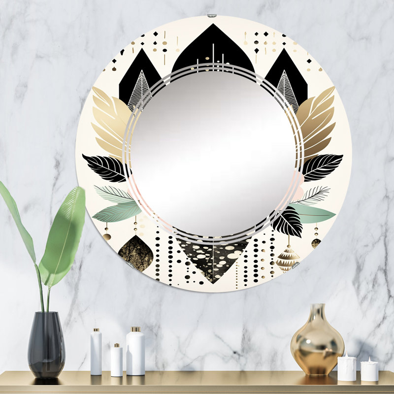 Sugarvale Circle Wall Mirror, 32" x 32"