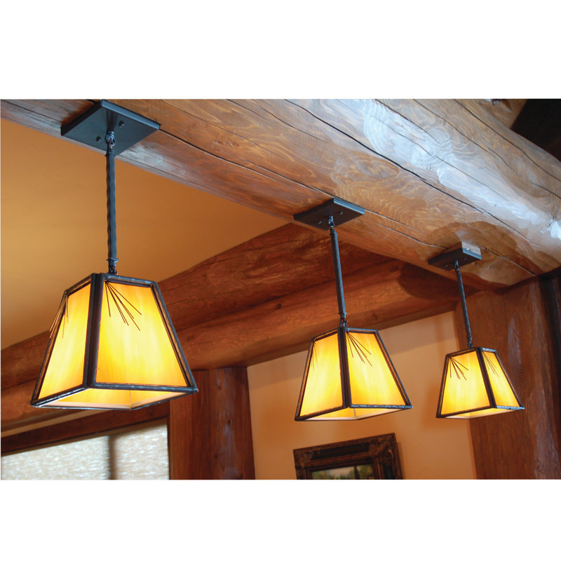 Luminaire suspendu géométrique 1 lumière Lone Pine