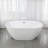 59'' x 29'' Freestanding Soaking Acrylic Bathtub