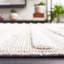 Anabeth Striped Polyester High-Low Pile Area Rug-972955411