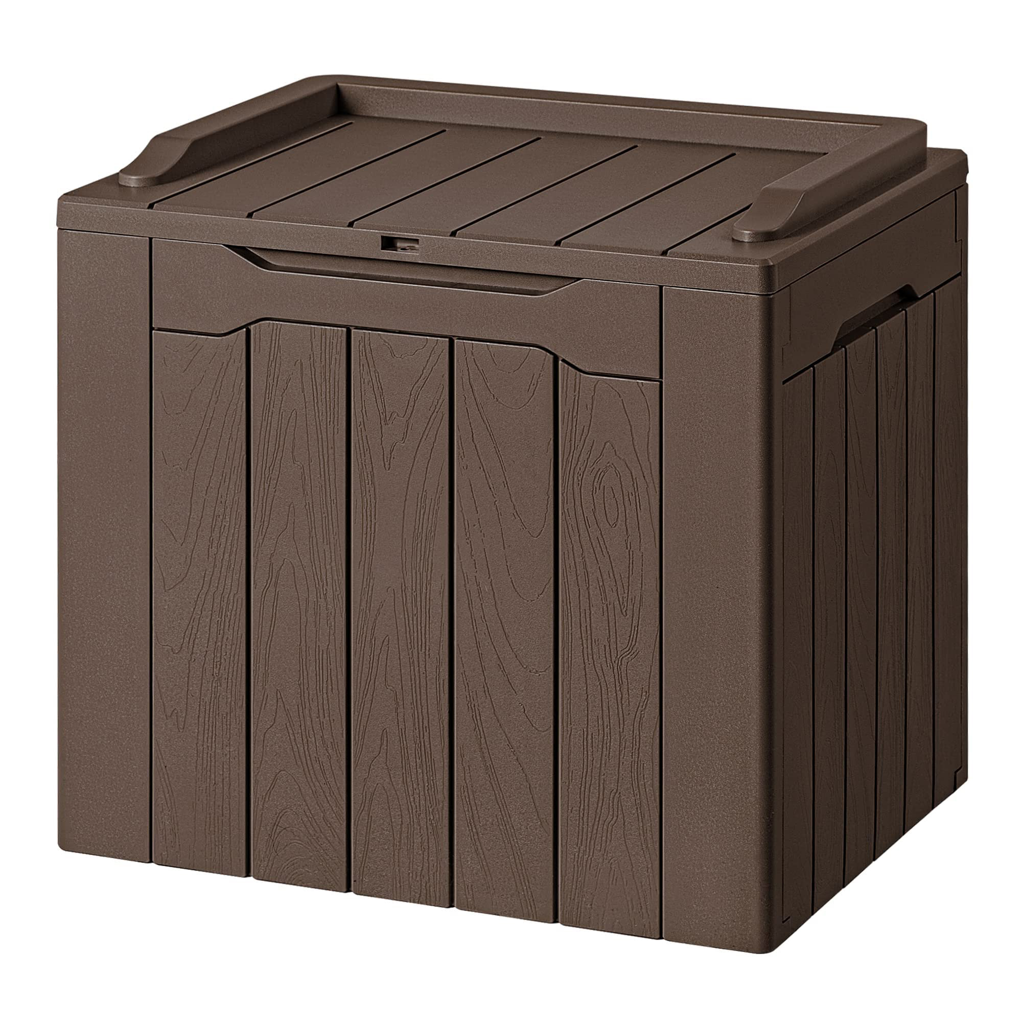 OTOTWER 22'' W 30 Gallons Water Resistant Resin Lockable Deck Box Wayfair