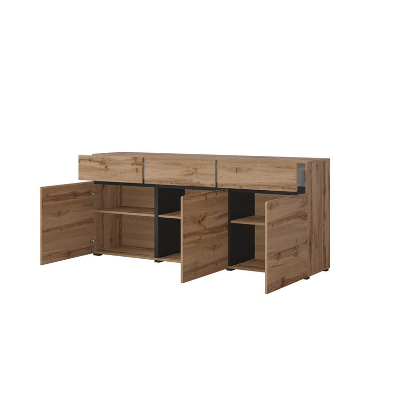 Kross 180cm Sideboard, Oak Wotan