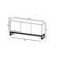 Elpis Komoda 3D Black With Black Frame-2086480524