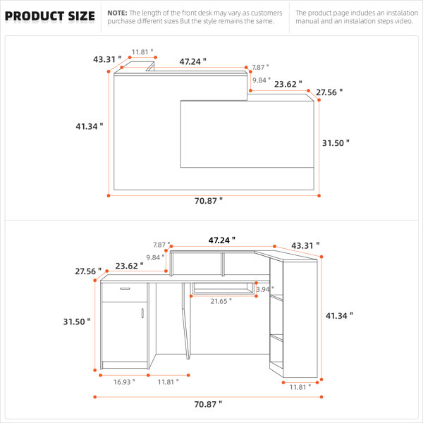 Dimensions du produit