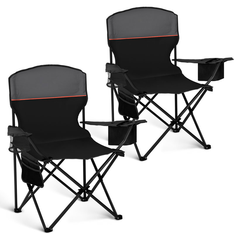 Folding Camping Chair, Black