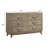 Dezerey 59'' W 6-Drawer Solid Wood Dresser