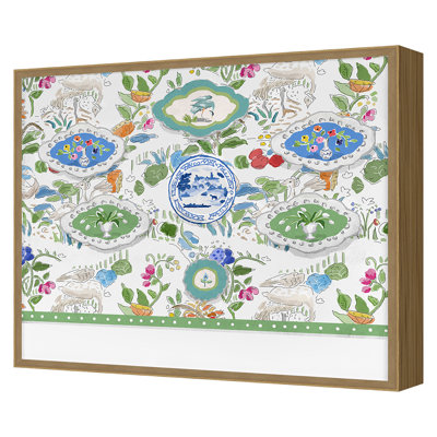 Plate Wall Print by Dana Gibson