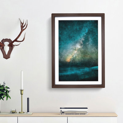 Stars Above Hawaii Painting - Framed Print