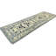 Tapis oriental tribal 3X8 gris One-of-a-Kind