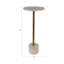 Table d'appoint Elegant Travertine Top-1905904310