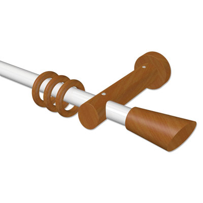 Mendon Adjustable 2cm Curtain Pole Set