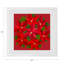 Christmas Poinsettia Cotton Sateen Dinner Napkins