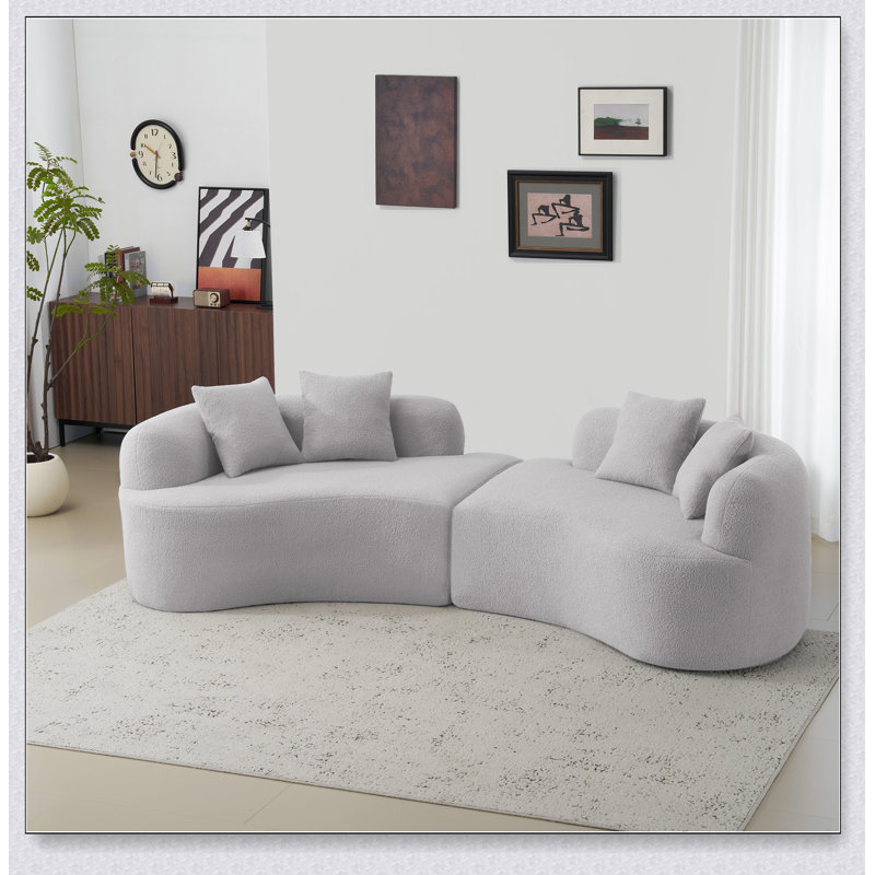 Canapé Curved, Gris