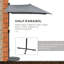Bryseida 190cm Balcony Parasol-319718359