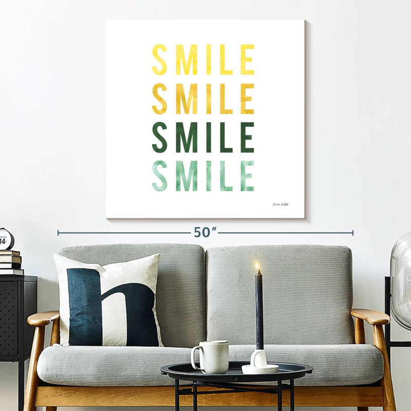 Tergel Smile Smile, H 33 po x l 33 po