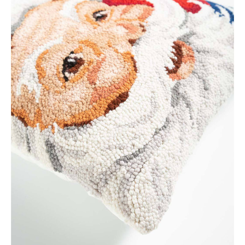 Wool Blend Throw Pillow