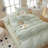 Microfiber Floral Print Comforter Set-110354000