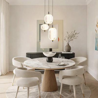 Dimmable 3 - Light Led Cluster Pendant