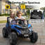 Voiture DEARAUTO 24V 2 places Ride on UTV, 4 roues motrices, 800 W, moteurs 4 x 200 W, 4 roues EVA électriques, pneus EVA, 5,1 Mph, voiture électrique pour enfant avec télécommande, 24 volts pour enfants âgés de 3 à 8 ans-102074987
