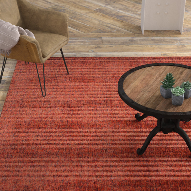 Tapis rouille Endora, Rectangle 8 pi x 10 pi