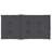 Red Barrel Studio® Lowback Chair Cushions 4 Pcs Melange Anthracite 39.4"X19.7"X1.6" Fabric