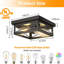 Plafonnier industriel carré 2 lumières Farmhouse-269006934-290594283
