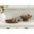 Trenza Spiraled Round Footed Tray