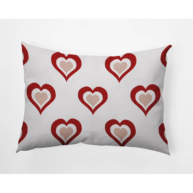 Reversible Throw Pillow, 14" H x 20" W, Rectangle