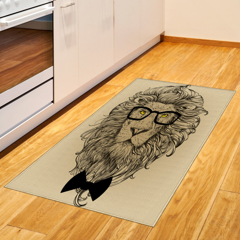 Indie High Density Long Fiber Poly Threads Decorative Area Rug Carpet, Rectangle 2'7" x 5'